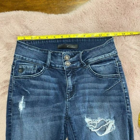 KanCan Los Angeles Womens Distressed Skinny Leg Denim Jeans Size 26 - Picture 11 of 12